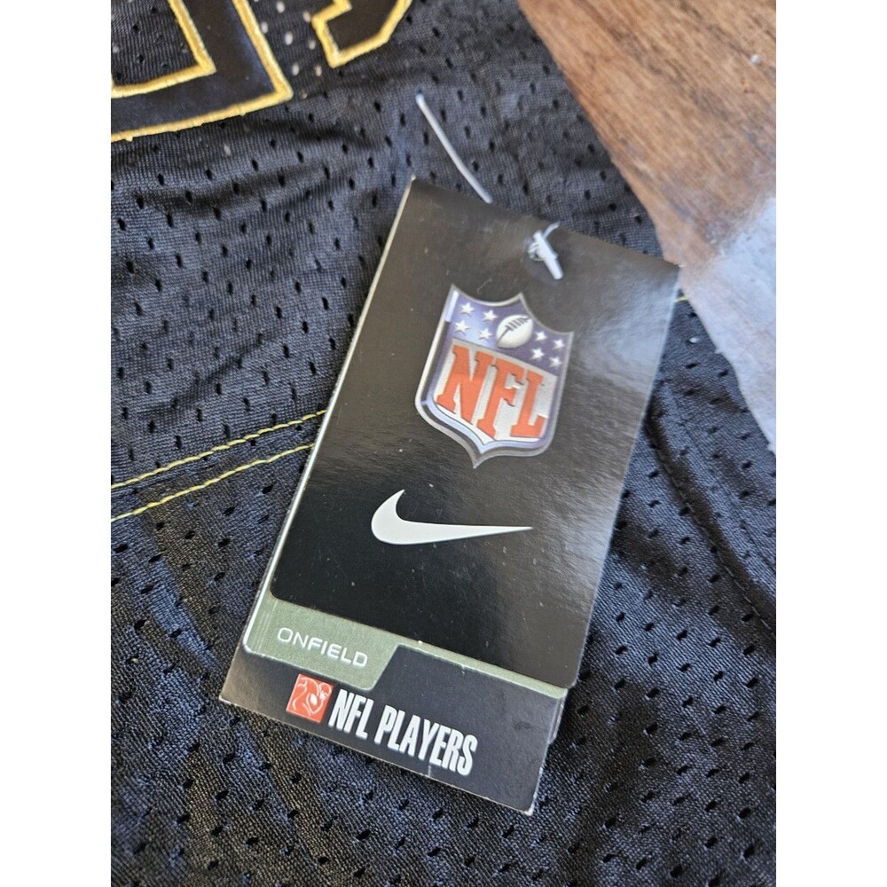 Ray Lewis #52 Baltimore Ravens NFL Nike On Field Jersey NWT Sz 48 Black - Picture 5 of 9